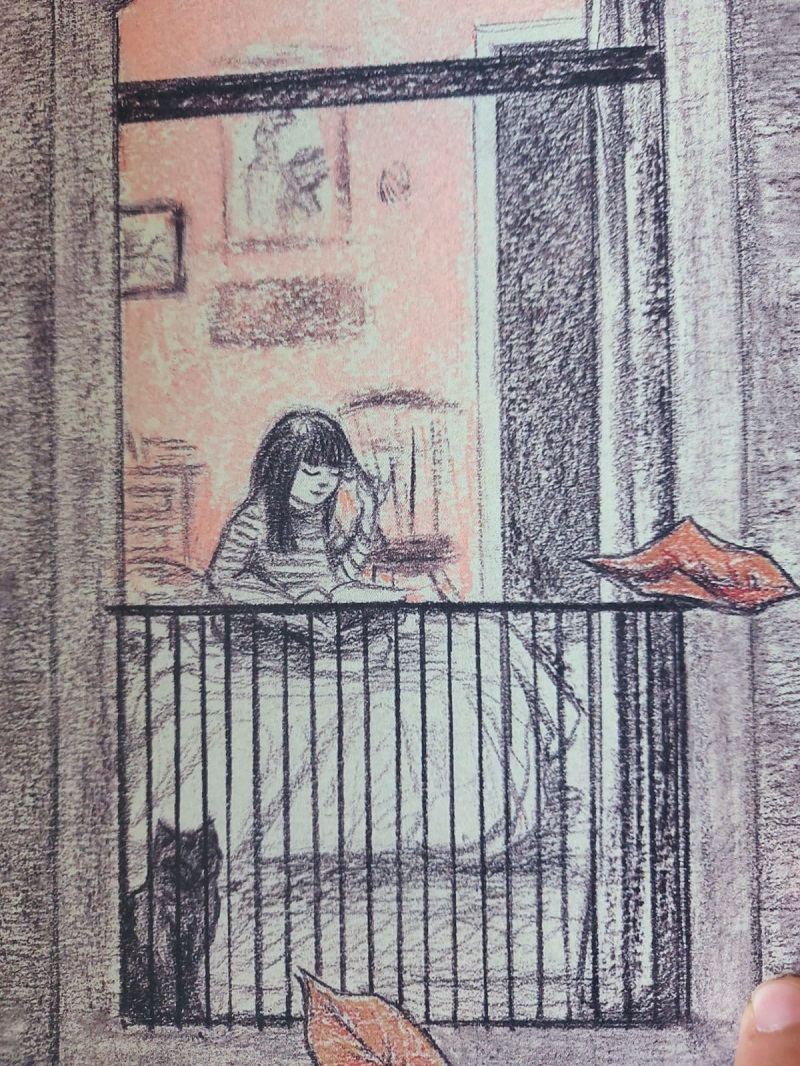 Ilustración de Tiempo de otoño