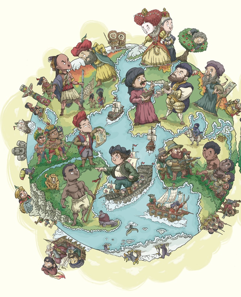 Ilustración de ATLAS DE HISTORIA
