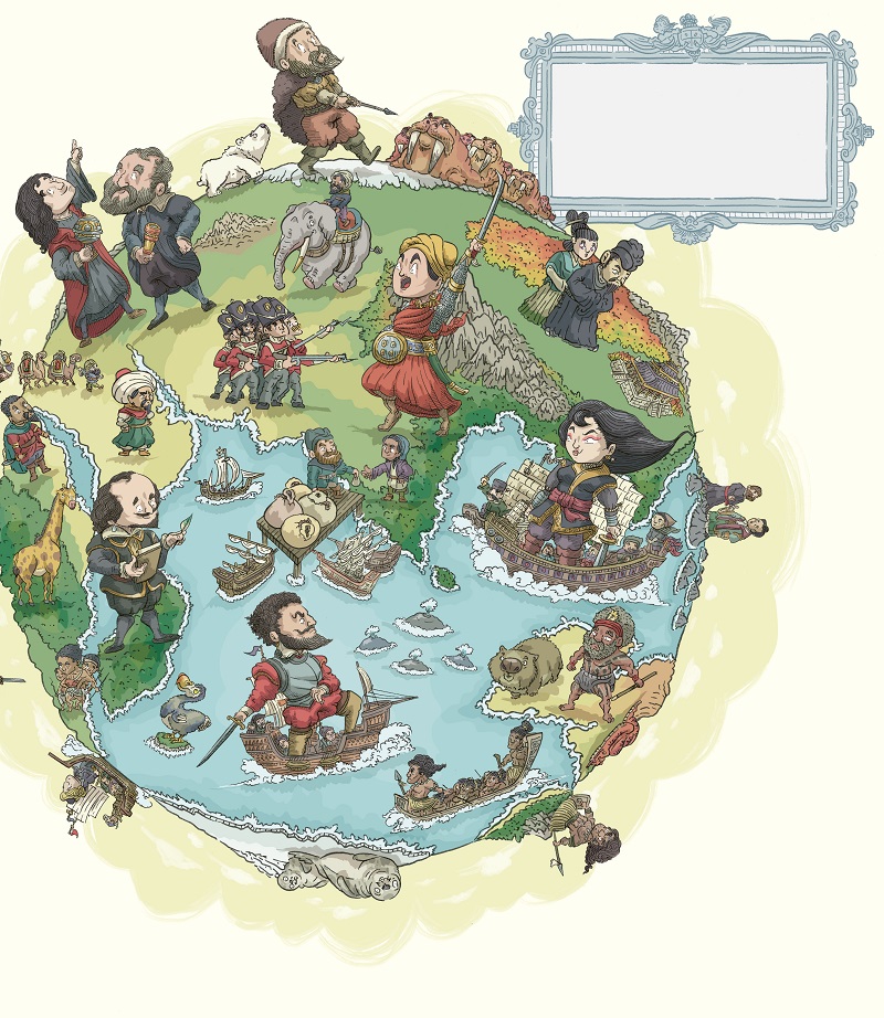 Ilustración de ATLAS DE HISTORIA