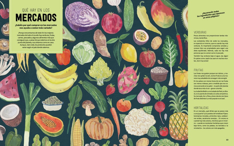 Ilustración de Mercados, un mundo por descubrir