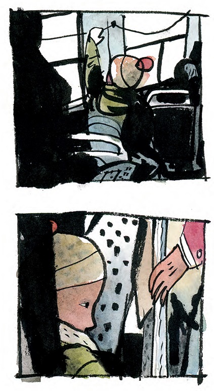 Ilustración de Perdido en la ciudad