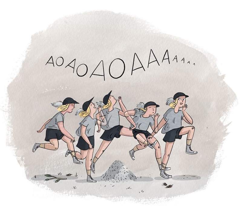 Ilustración de Shhh