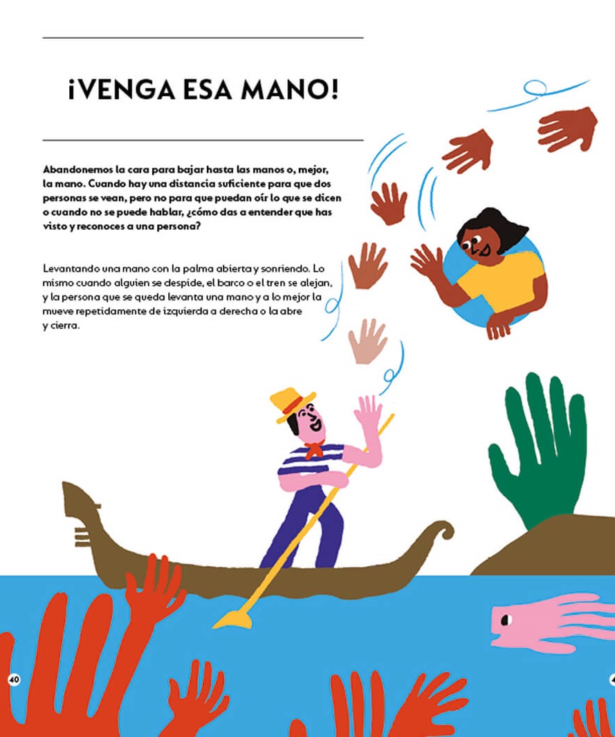 Ilustración de El libro de los saludos