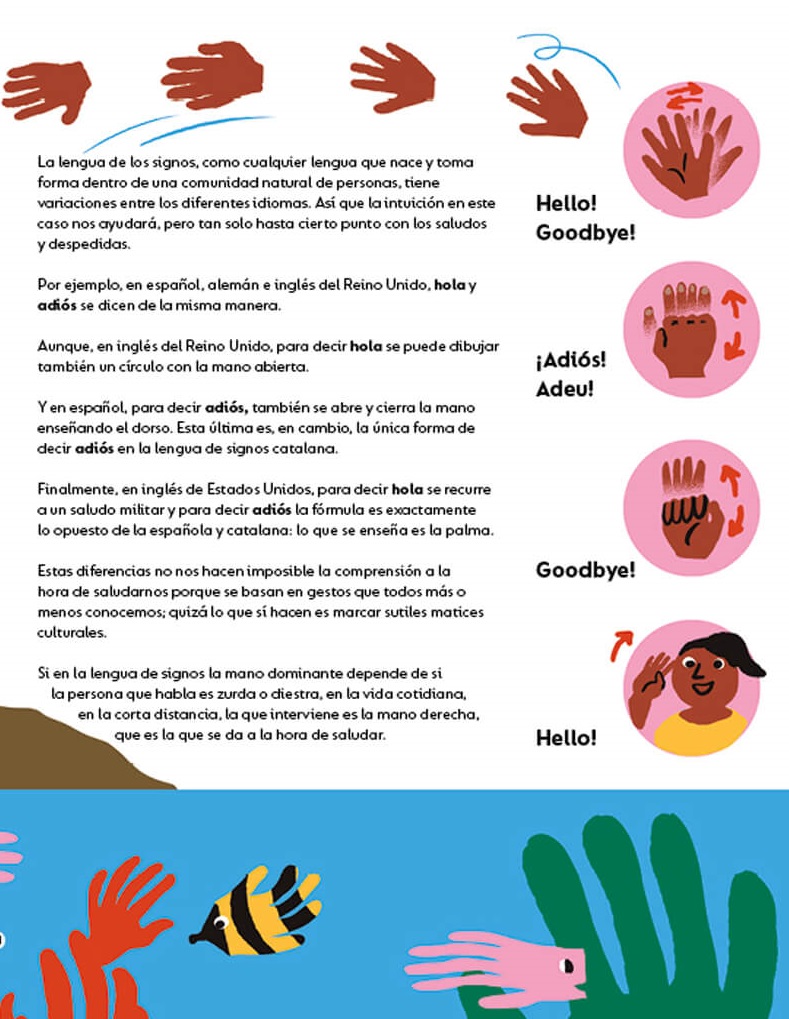 Ilustración de El libro de los saludos