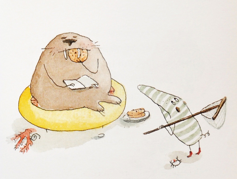 Ilustración de Un día con Mus