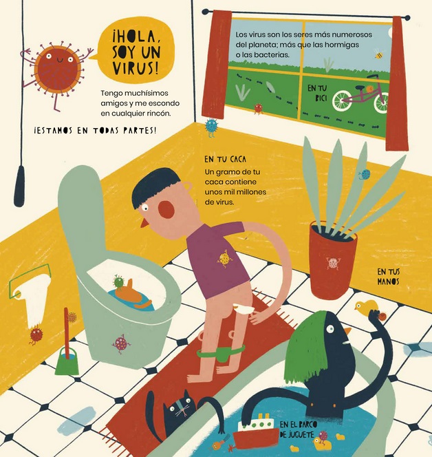 Ilustración de La vida secreta de los virus