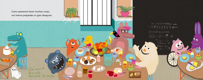 Ilustración de En familia