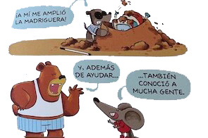 Ilustración de El robot del bosque
