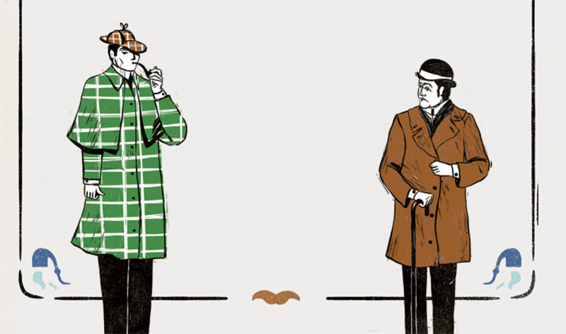 Ilustración de Resuélvelo con Sherlock Holmes