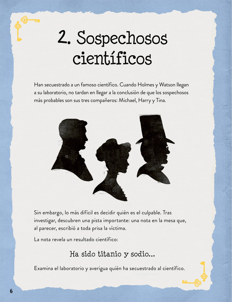 Ilustración de Resuélvelo con Sherlock Holmes