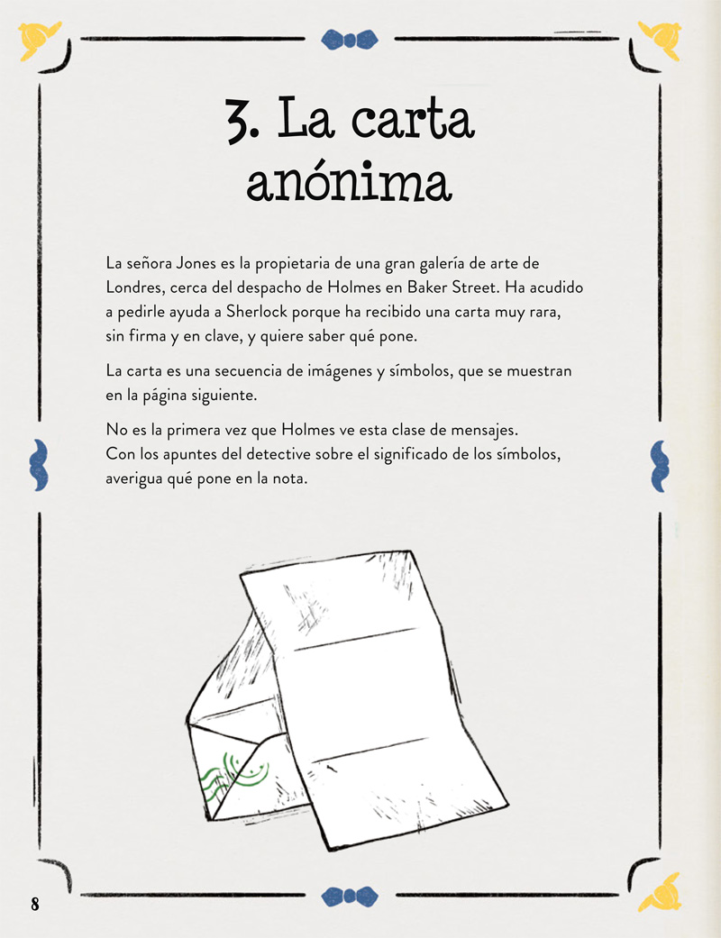 Ilustración de Resuélvelo con Sherlock Holmes