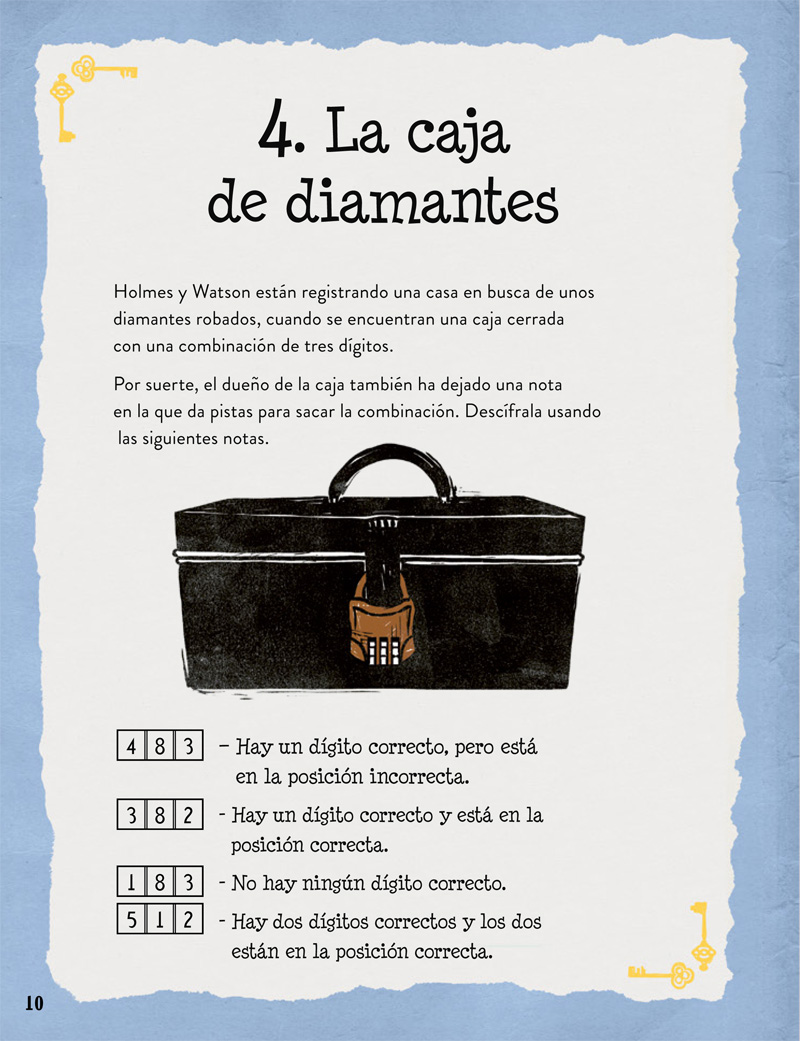 Ilustración de Resuélvelo con Sherlock Holmes