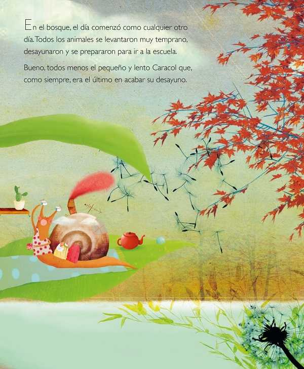 Ilustración de El día que mariquita dibujó una pelusa gigante