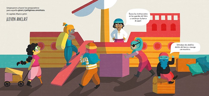 Ilustración de El increíble barco del capitán Marco