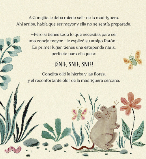 Ilustración de Buenas noches, conejita