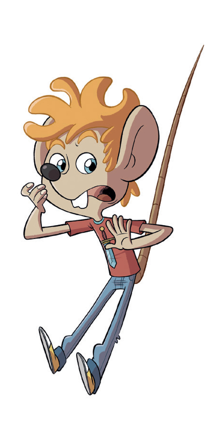 Ilustración de Formidable Niño Rata