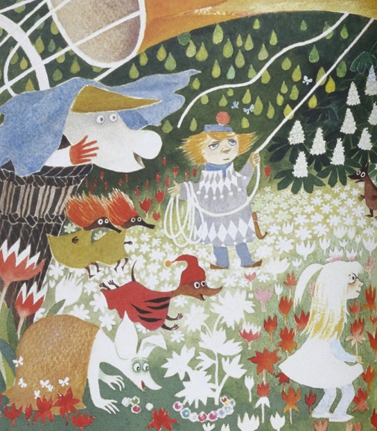 Ilustración de El mundo del Valle de los Mumin