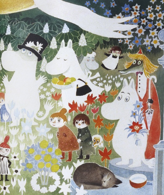 Ilustración de El mundo del Valle de los Mumin