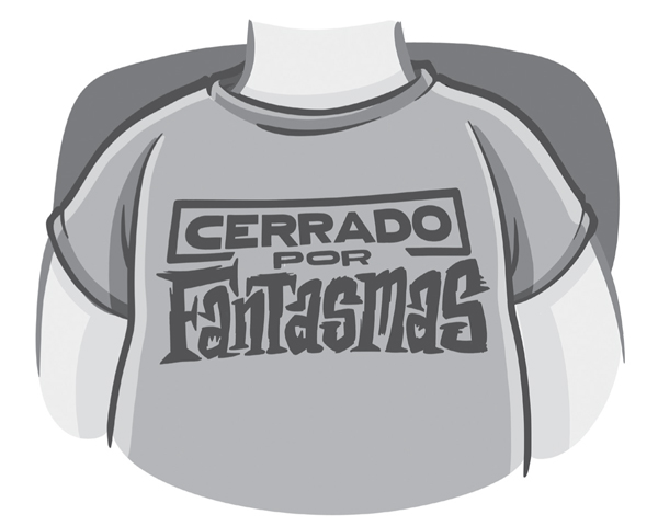 Ilustración de Cerrado por fantasmas