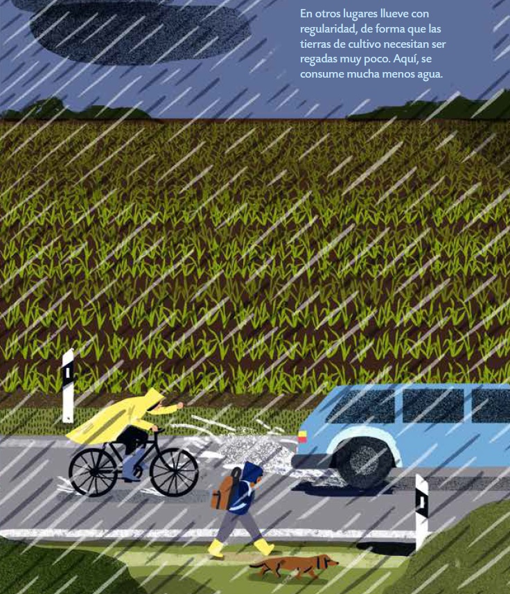 Ilustración de ¡Sin agua nada es posible!