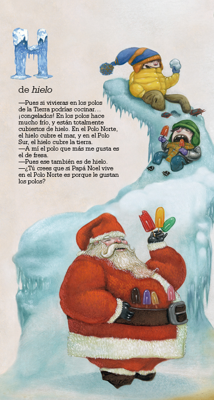 Ilustración de El Abecedario de Nico y Arturo