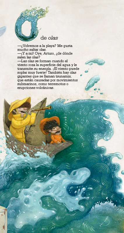 Ilustración de El Abecedario de Nico y Arturo