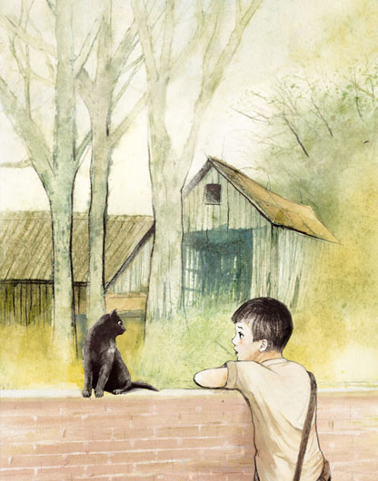 Ilustración de Miguel Delibes