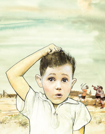 Ilustración de Miguel Delibes