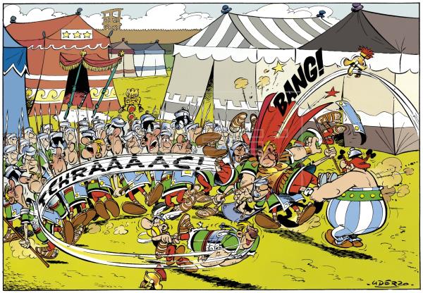 Ilustración de El menhir de oro