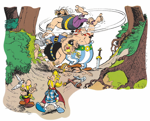 Ilustración de El menhir de oro
