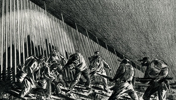 Ilustración de La cicatriz