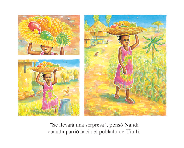 Ilustración de La sorpresa de Nandi