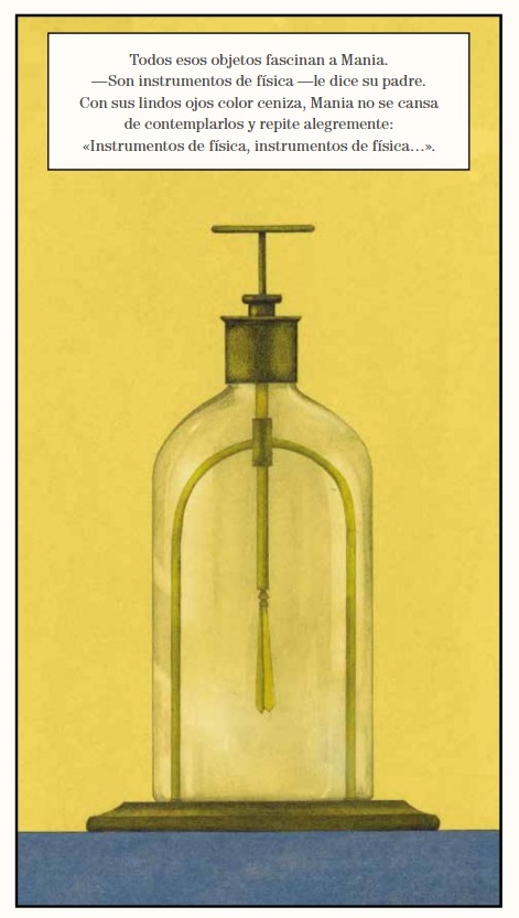 Ilustración de Marie Curie