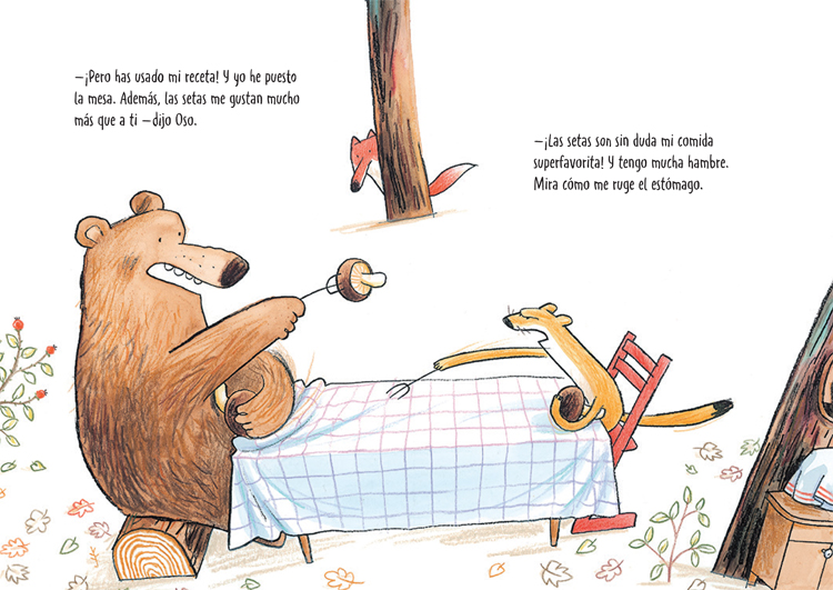 Ilustración de Dos para mí, una para tí