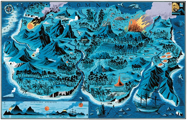 Ilustración de Atlas de las islas imaginarias