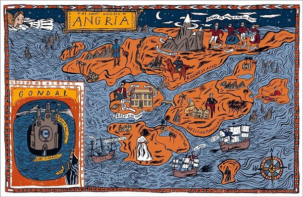 Ilustración de Atlas de las islas imaginarias