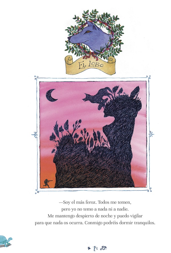 Ilustración de El rey del bosque