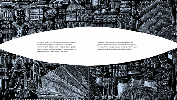 Ilustración de DOBA en el océano