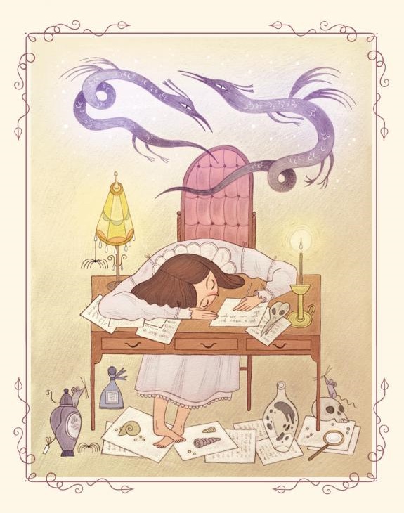 Ilustración de El vuelo de las brujas