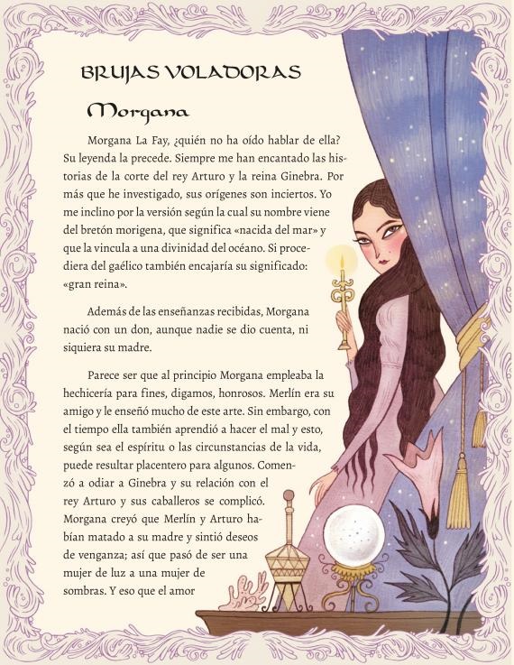 Ilustración de El vuelo de las brujas