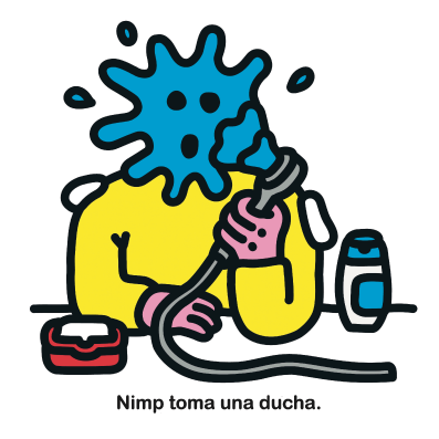 Ilustración de Un día con Nip y Nimp