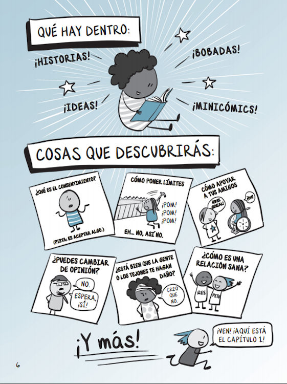 Ilustración de El consentimiento (¡para niños y niñas!)