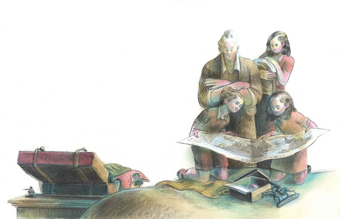 Ilustración de Los distintos