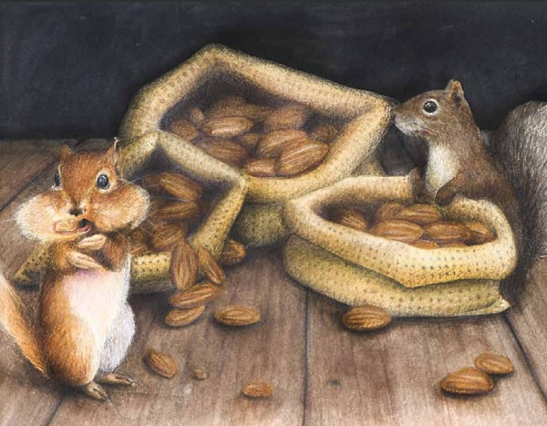 Ilustración de La fábrica de turrón