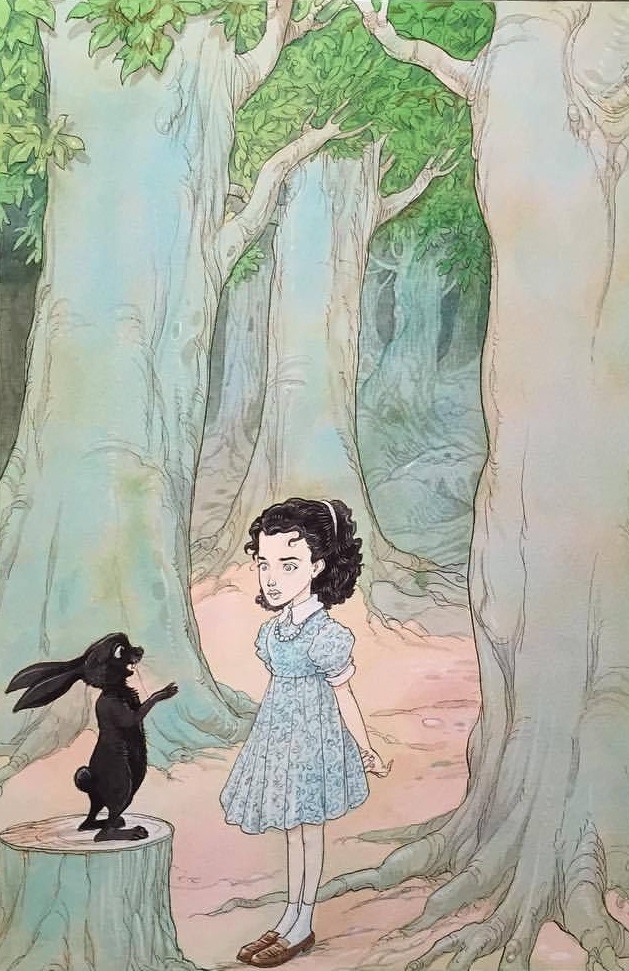 Ilustración de Alicia en el País de las Maravillas