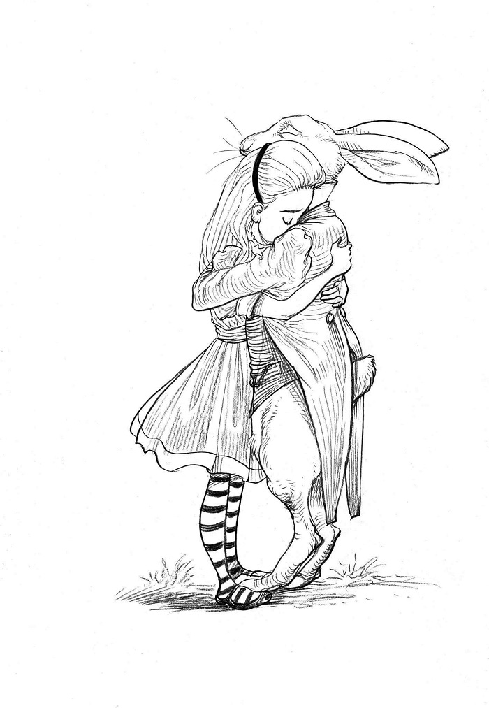 Ilustración de Alicia en el País de las Maravillas