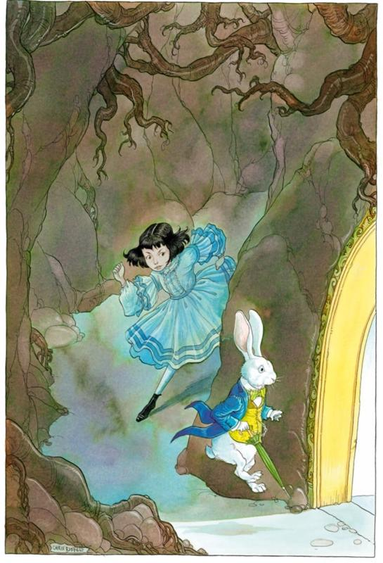 Ilustración de Alicia en el País de las Maravillas