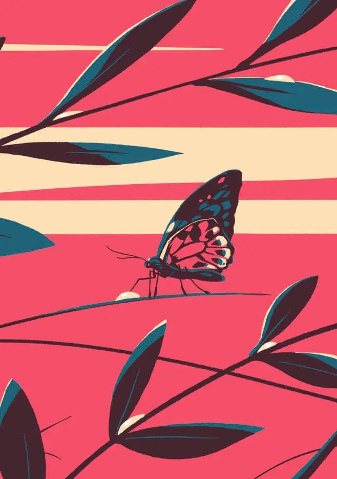 Ilustración de A TRAVÉS. El universo de un hombre