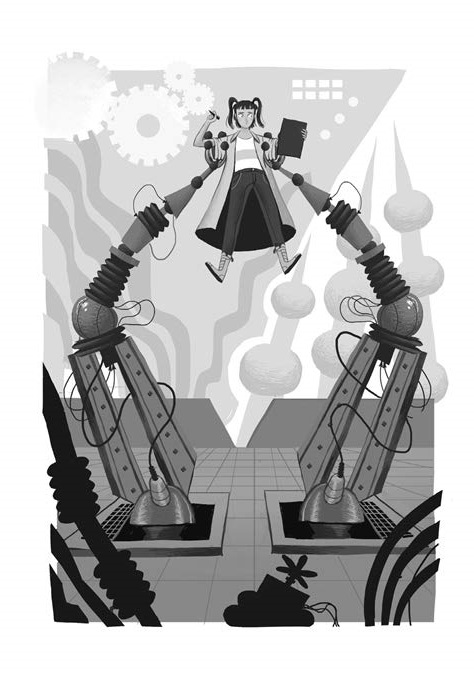 Ilustración de La historia imposible de Sebastian Cole
