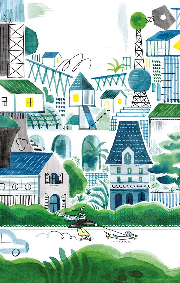Ilustración de El arquitecto y el árbol